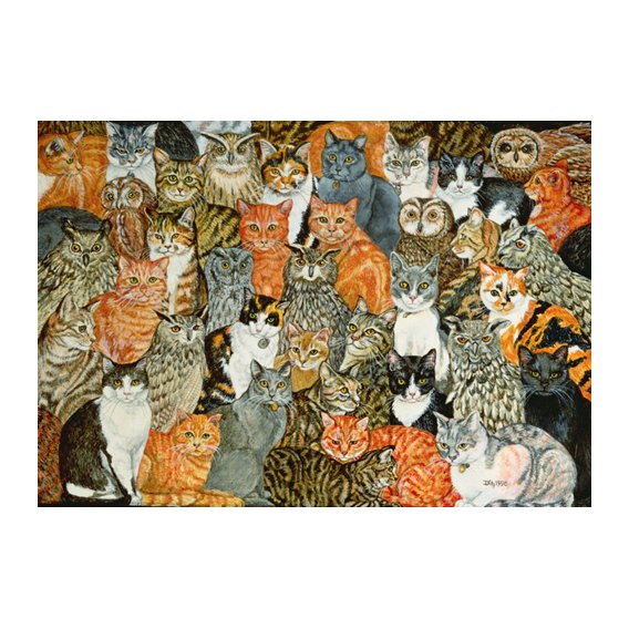 Tableau -The Owls and the Pussycats-