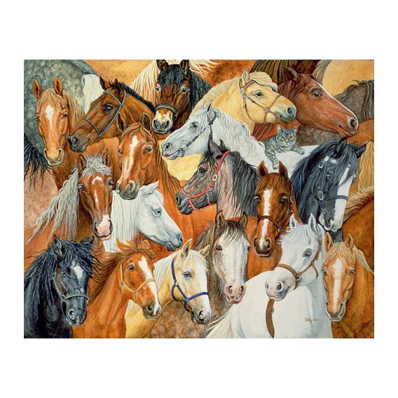Tableau -Dee's Horse-Blanket-