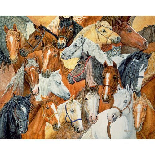 Cuadro de Animales - Dee's Horse- Blanket, Ditz