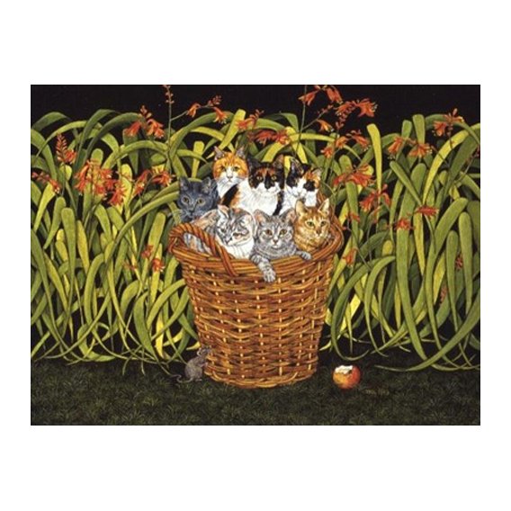 Tableau -The Montbretia-Mouse-
