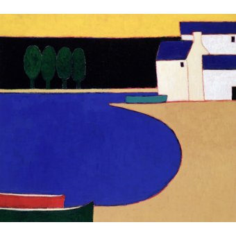  - Tableau -Bay near Ste. Marie, Brittany-, Eithne Donne - Donne, Eithne