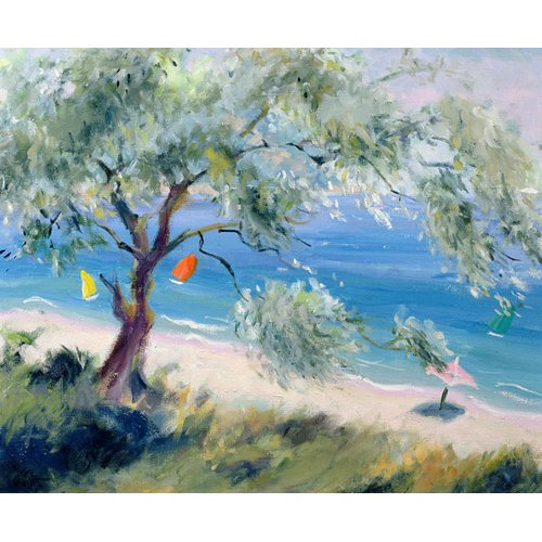 Tableau -Looking on to a beach-