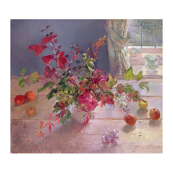 Tableau -Honeysuckle and Berries, 1993-
