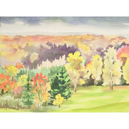 Tableau -No.64 Autumn, Beaufays, Liege, Belgium -, Izabella Godlewska de Aranda
