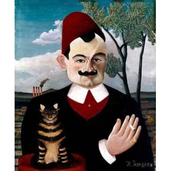 Tableau -Retrato de Pére Loit-, Henri Rousseau