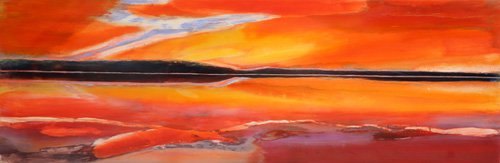 tableaux-abstraits - Tableau -Phoenix Rising, 2014-, Lou Gibbs - Gibbs, Lou