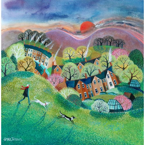 Tableau -Up the mount, 2019-, Lisa Graa Jensen