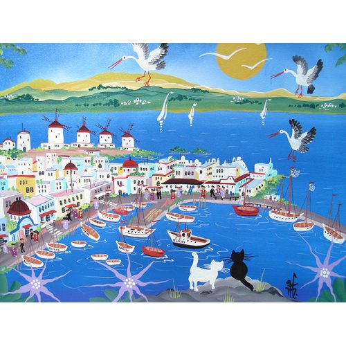 Tableau -Mykonos, Greece, 2012-, Herbert Hofer