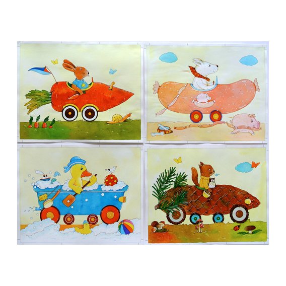 Tableau -Animal Cars-