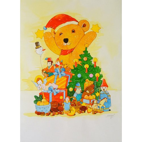 Cuadro Infantil - Christmas Tree, Christian Kaempf