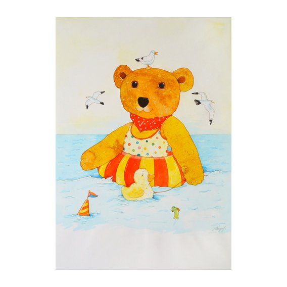 Tableau -Swimming in the Sea-