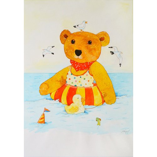 Tableau pour Enfants - Swimming in the Sea- , Christian Kaempf