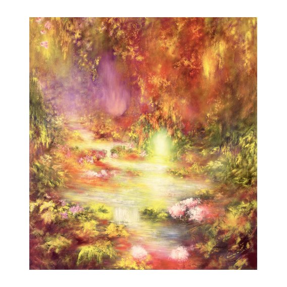 Tableau - Tropical Scenery, 1990 (oil on canvas) -