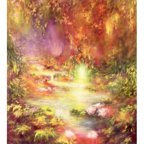 Tableau Moderne - Tropical Scenery, 1990 (oil on canvas) -, Hannibal Mane