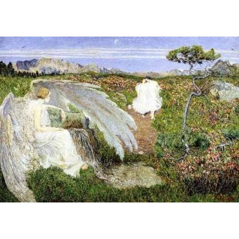  - Tableau -El amor en la fuente de la vida-, Giovanni Segantini - Segantini, Giovanni