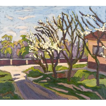  - Tableau - In Spring Light, 2008 (oil on board) -, Marta Martonfi-Benke - Martonfi-Benke, Marta