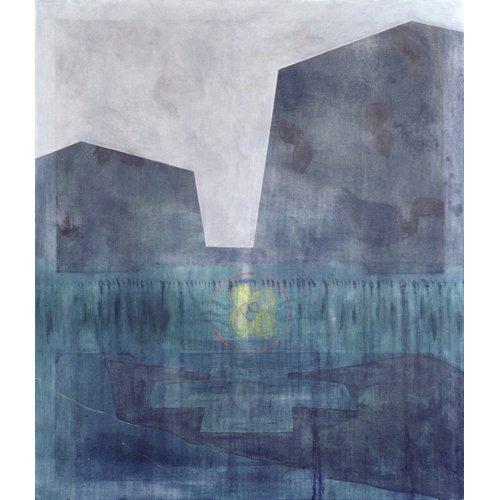 Tableau - Selassie Monoliths, 1998 (oil on canvas) -