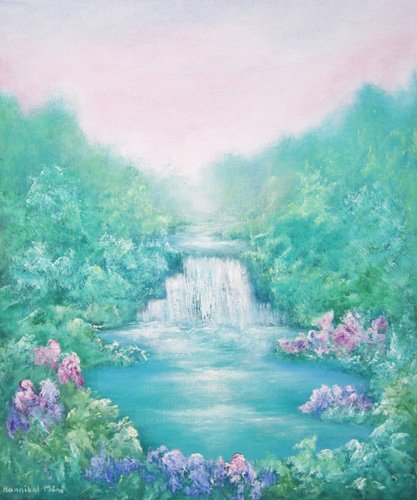 tableaux-de-paysages - Tableau  -The Sound of Water, 2012-, Hannibal Mane - Mane, Hannibal