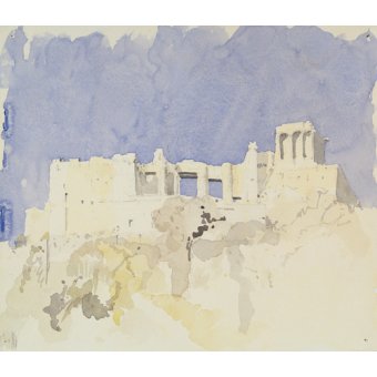  - Tableau  -Acropolis, Athens, 1994 (w.c on paper)-, Charlie Millar - Millar, Charlie