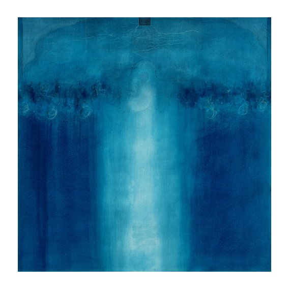 Tableau  -Untitled blue painting, 1995 (oil on canvas)-