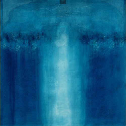 Tableau -Untitled blue painting, 1995 (oil on canvas)-, Charlie Millar