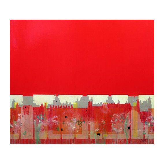 Tableau  -Red Painting (oil on linen)-