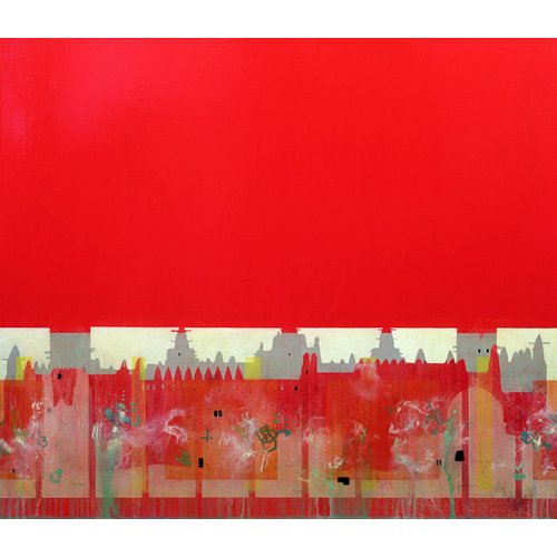 Tableau  -Red Painting (oil on linen)-, Charlie Millar