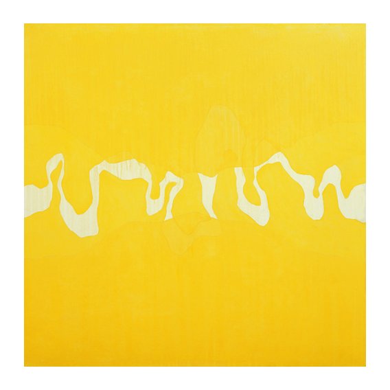 Tableau  -Yellow journey (oil on canvas)-