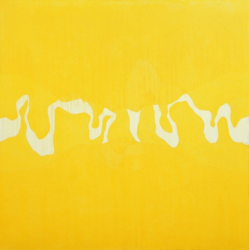 tableaux-abstraits - Tableau  -Yellow journey (oil on canvas)-, Charlie Millar - Millar, Charlie