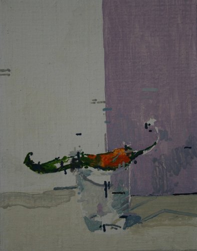 tableaux-abstraits - Tableau  -The First Chilli-, Charlie Millar - Millar, Charlie