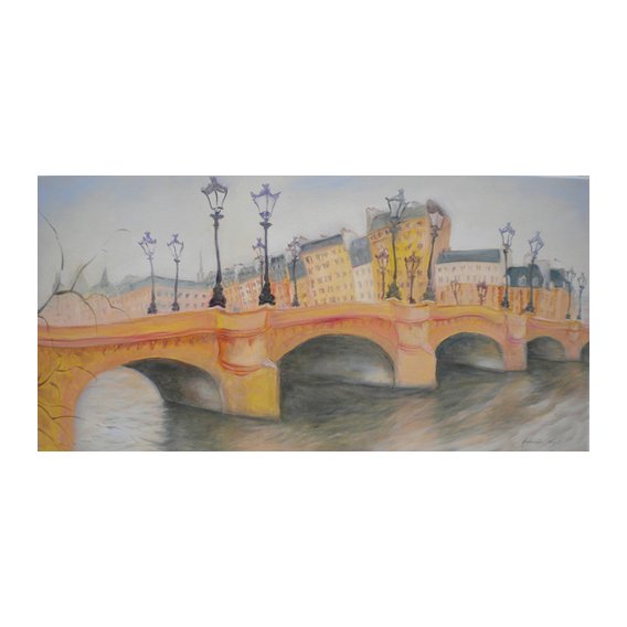 Tableau  -Pont Neuf et Ile de la Cite, 2010-