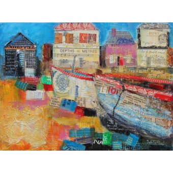  - Tableau - Old Fishing Boats, 2013 -, Sylvia Paul - Paul, Sylvia