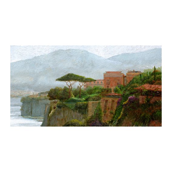 Tableau  -Sorrento Albergo, 2006 (oil on board)-