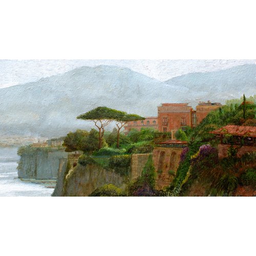 Tableau -Sorrento Albergo, 2006 (oil on board)-, Trevor Neal