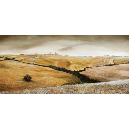 Tableau -Farm on Hill, Tuscany, 2001 -, Trevor Neal