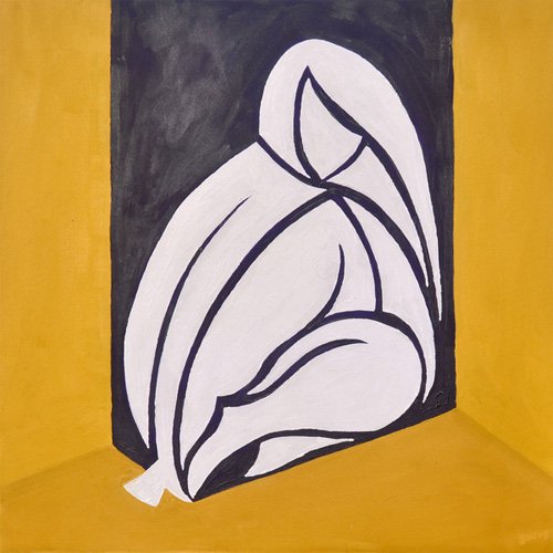 Tableau - (....we came in) Study for Figure Behind The Wall -, Guilherme Pontes