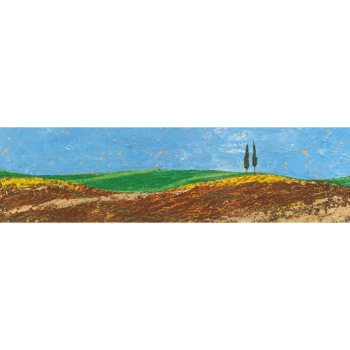 Tableau  -Two Trees, Rolling Hills, Tuscany, 2005-, Trevor Neal