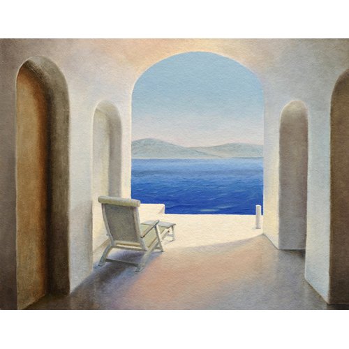 Tableau -Santorini 9-, Trevor Neal