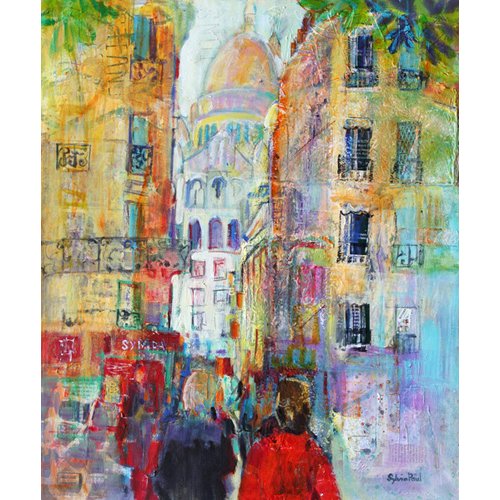 Tableau - An Evening Walk to Sacre Coeur-