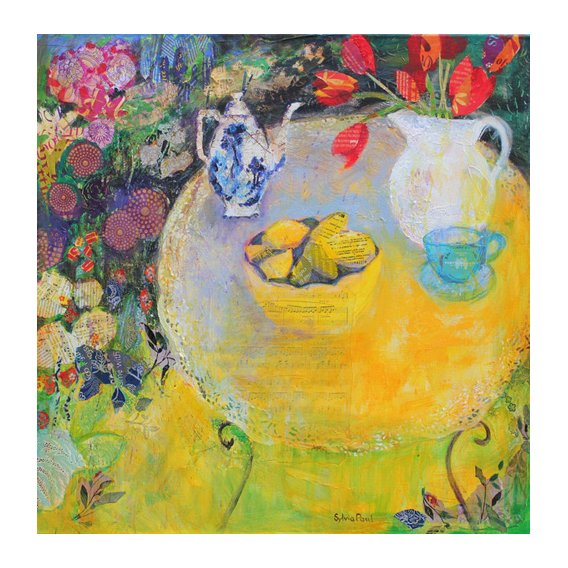Tableau - Lemon Tea in the Garden-
