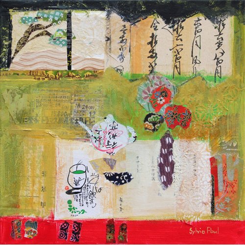 Tableau - Green Tea-, Sylvia Paul