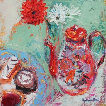  - Tableau - Teatime-, Sylvia Paul - Paul, Sylvia