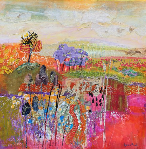 tableaux-modernes - Tableau - Fall-, Sylvia Paul - Paul, Sylvia