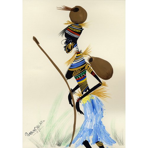 Tableau -Going for a hunt 1, 2008-
