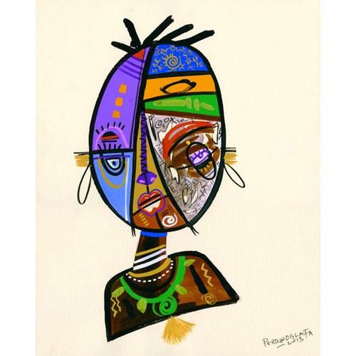 Tableau -Just me, 2013-, Oglafa Ebitari Perrin