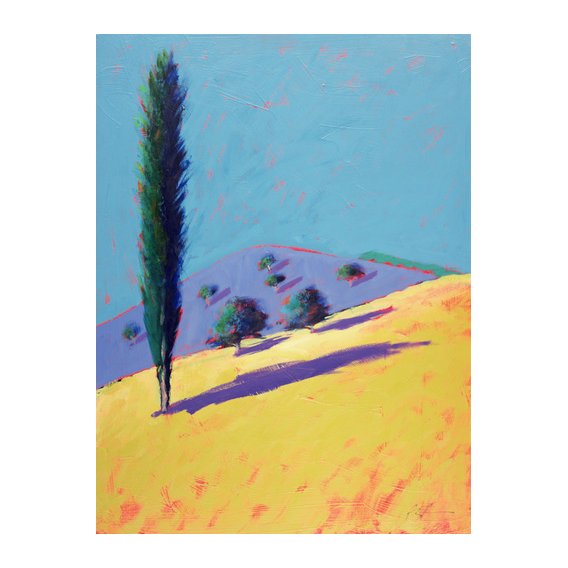 Tableau - Golden Valley (acrylic on card)-