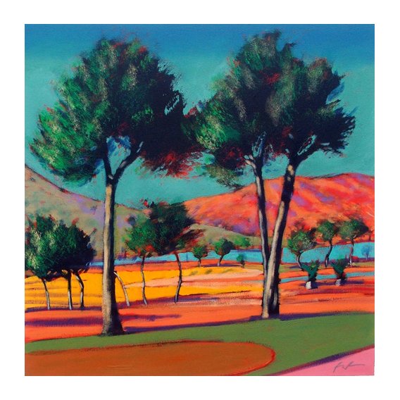 Tableau - Son Vida (acrylic on canvas)-