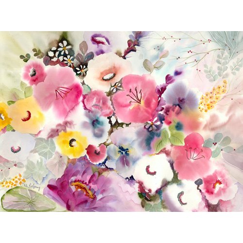 Tableau de Fleurs - Untitled, flowers, Neela Pushparaj