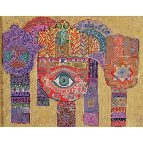 Tableau - Protective Amulets, 1992-, Laila Shawa