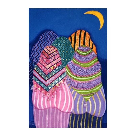 Tableau - Bottoms in the Moonlight, 1990 -